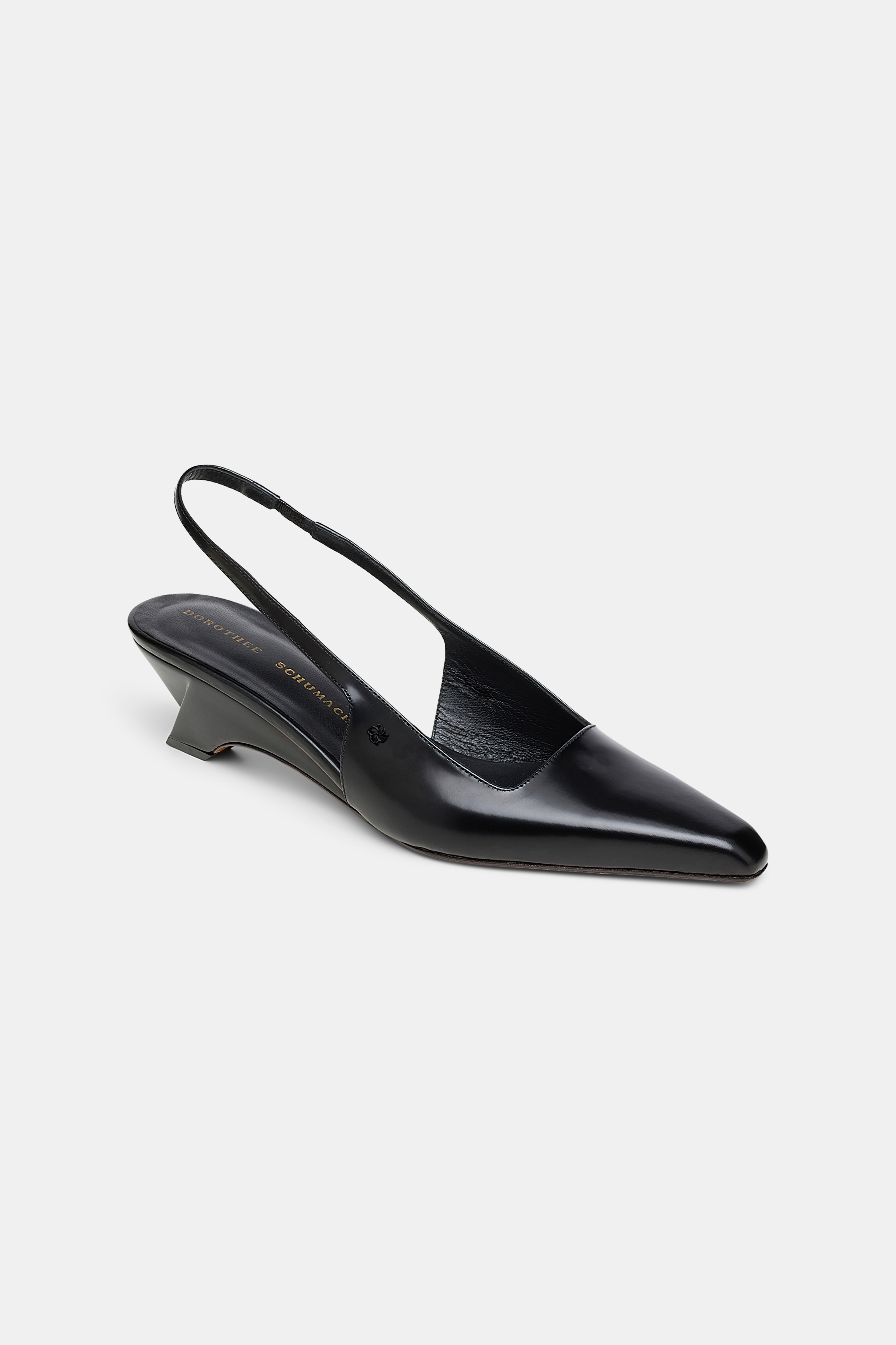SUBTLE SHINE wedge slingback | Dorothee Schumacher