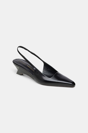 Dorothee Schumacher Slingback-Pumps mit Wedge Absatz pure black