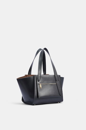 Dorothee Schumacher Horizontale Tote Bag aus geschmeidigem Kalbsleder black