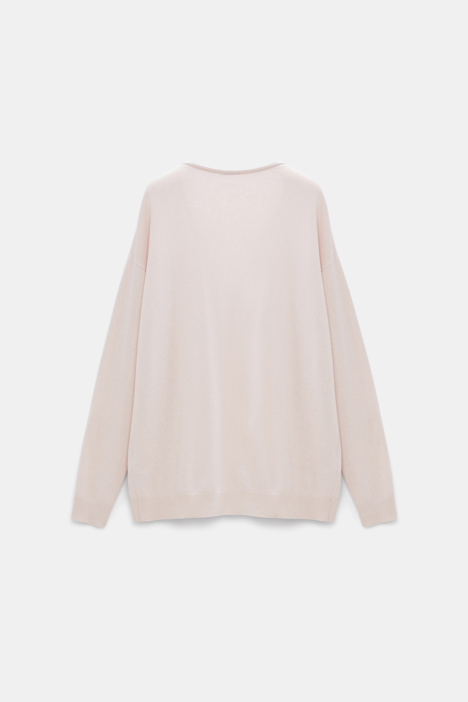 Dorothee Schumacher Cashmere V-neck sweater natural white