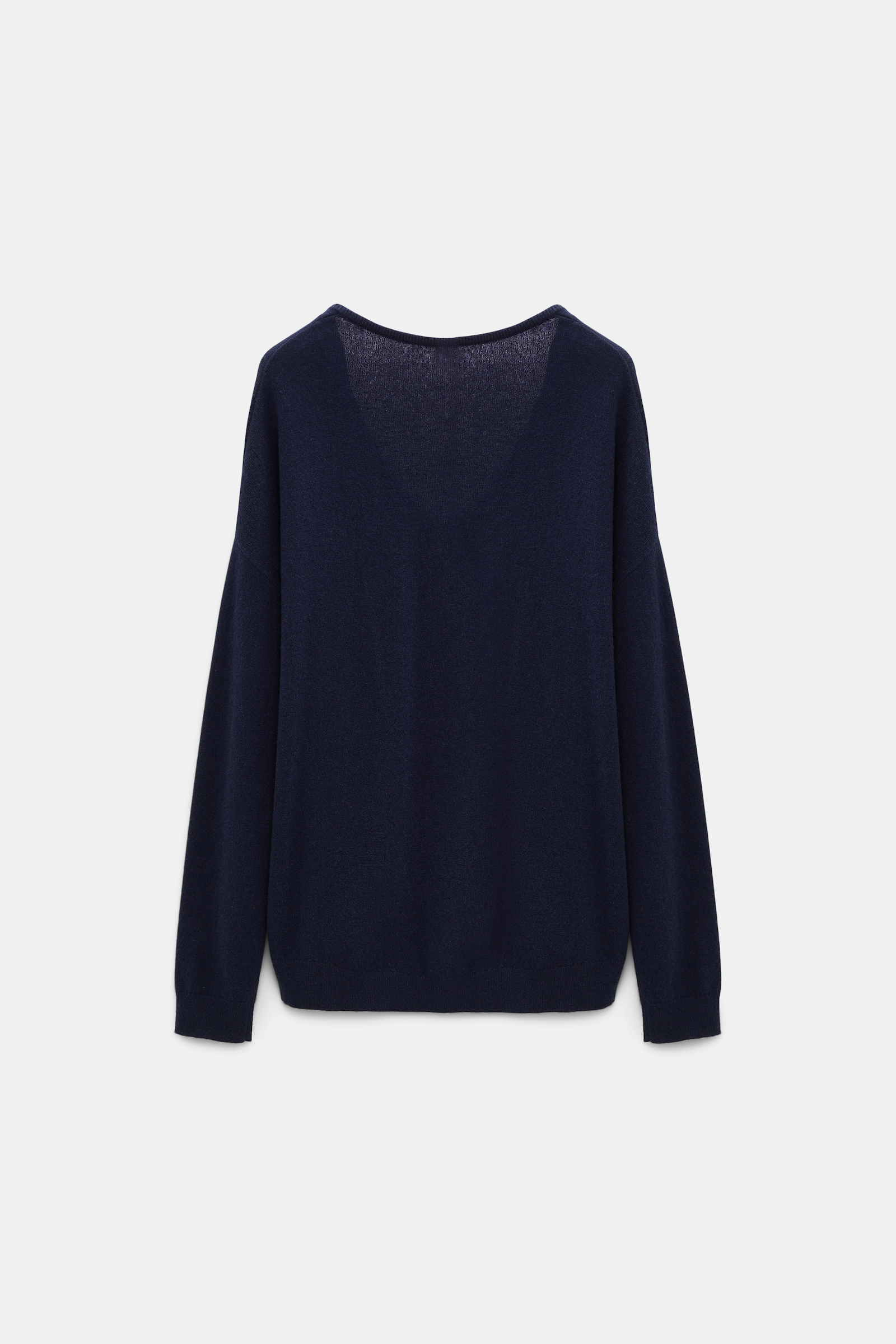 Dorothee Schumacher V-Neck Pullover aus Kaschmir true navy