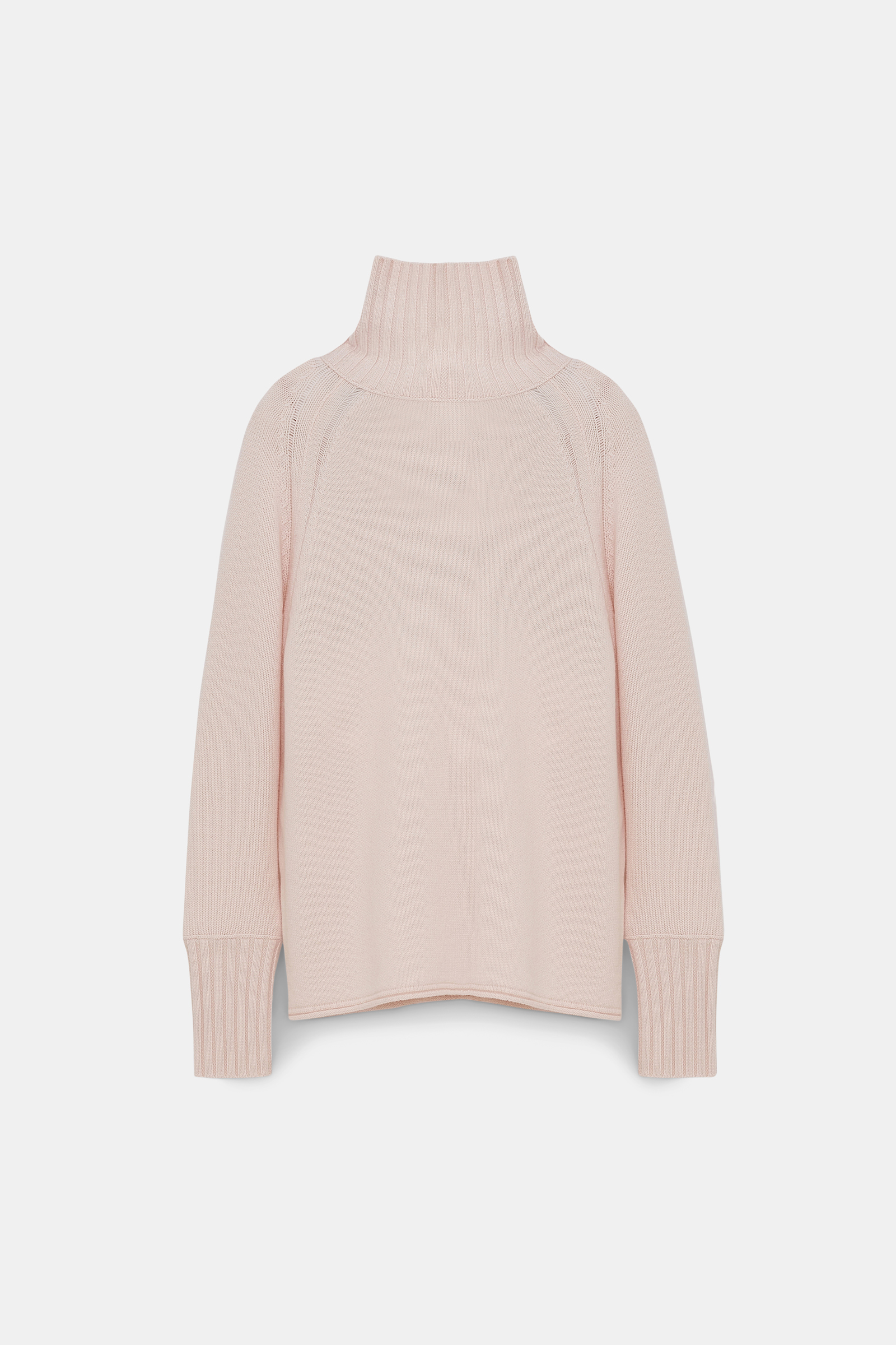 Dorothee Schumacher ROLLKRAGENPULLOVER AUS MERINO UND KASCHMIR medium creme