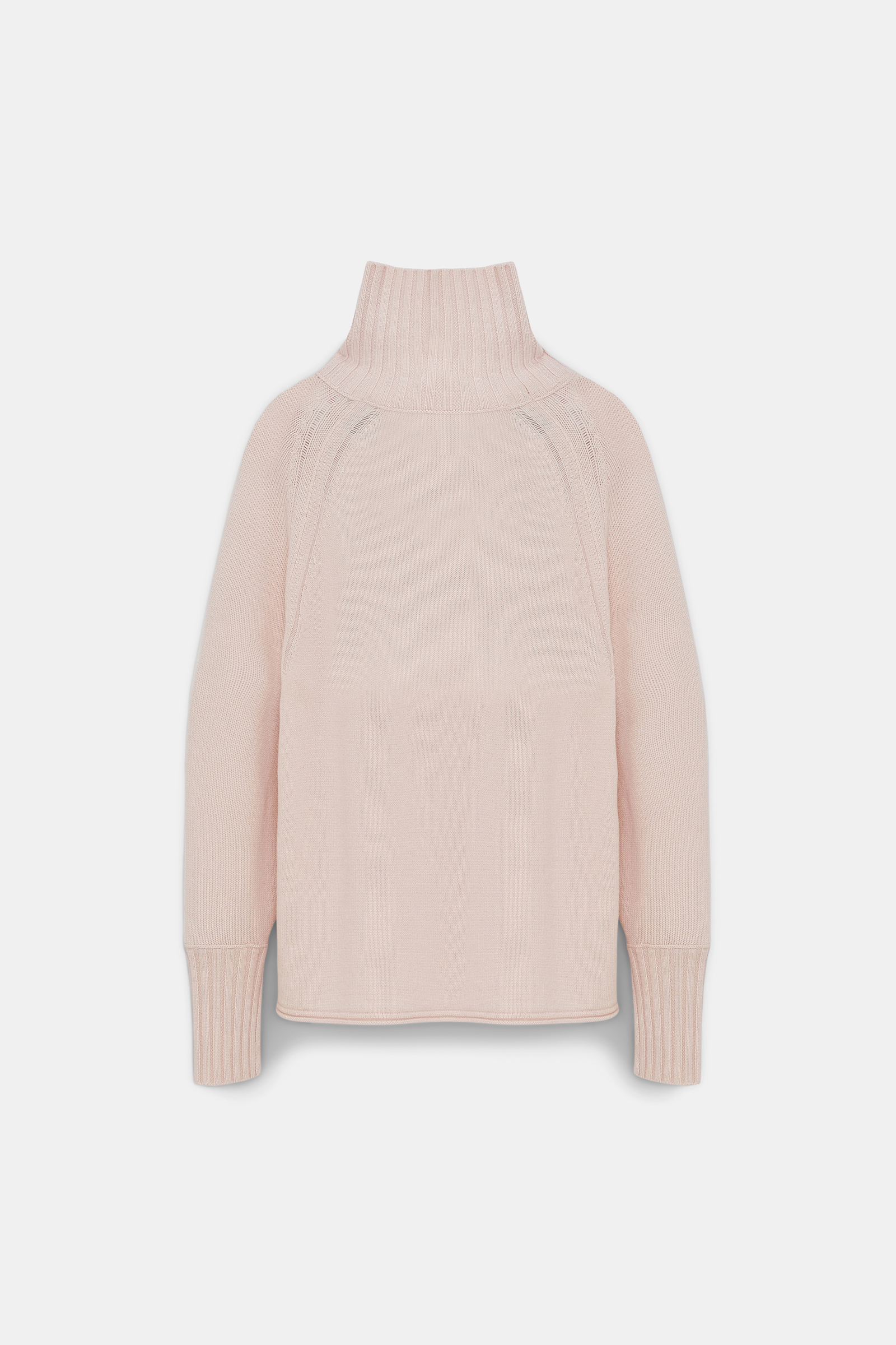 Dorothee Schumacher TURTLENECK PULLOVER IN MERINO AND CASHMERE medium creme