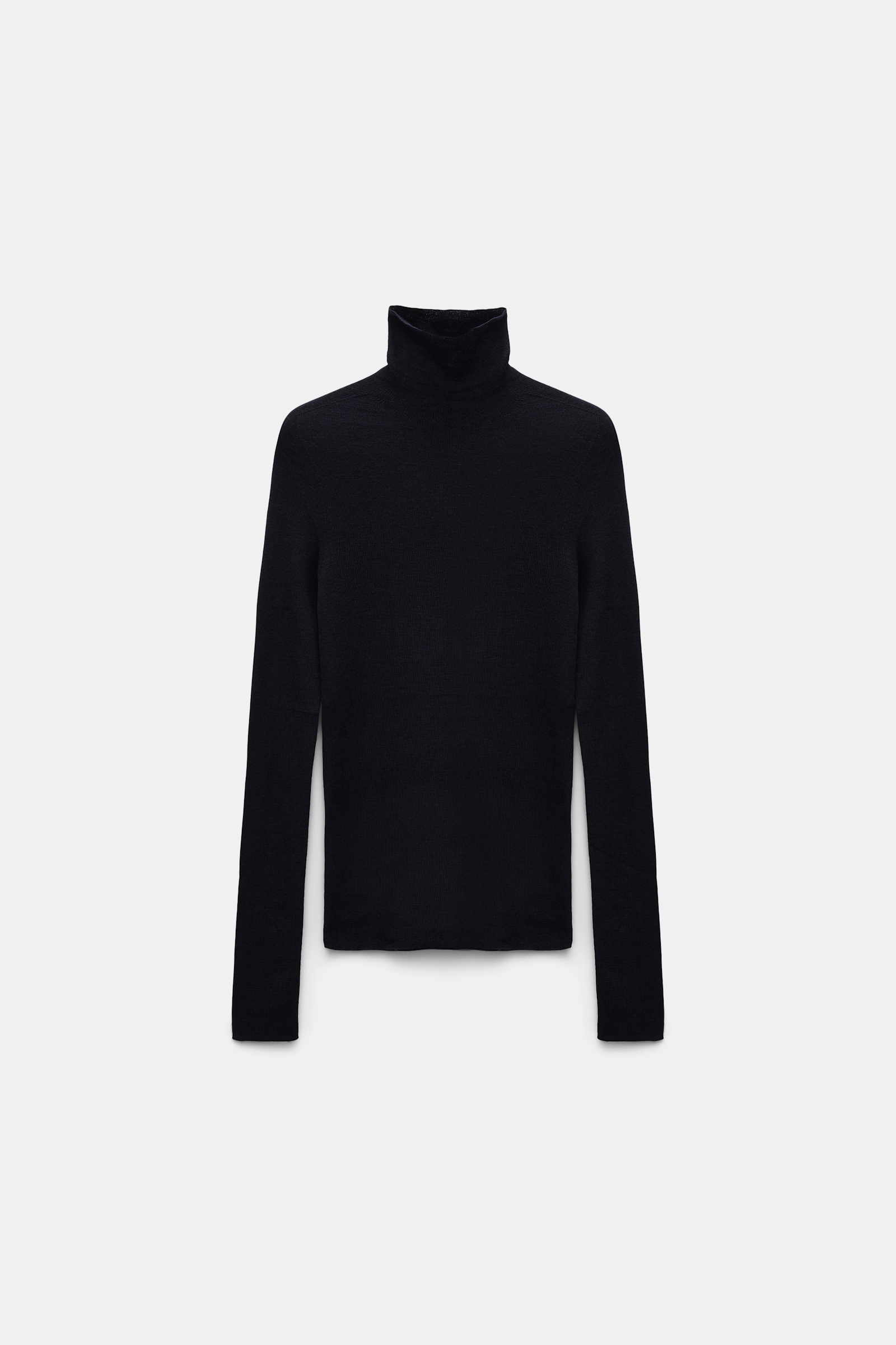 Dorothee Schumacher Seamless turtleneck pullover dark navy