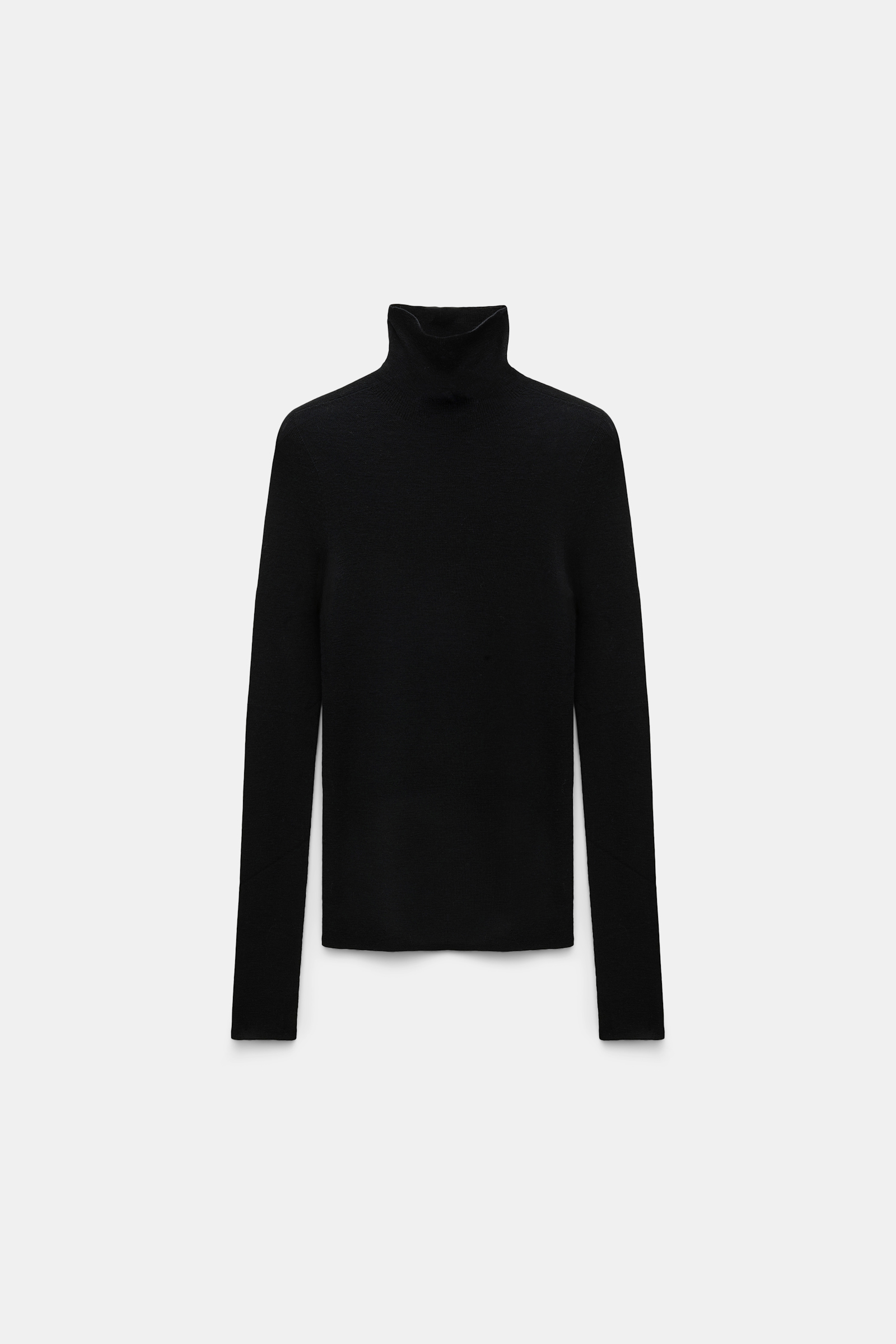 Dorothee Schumacher Rollkragenpullover aus Merino pure black
