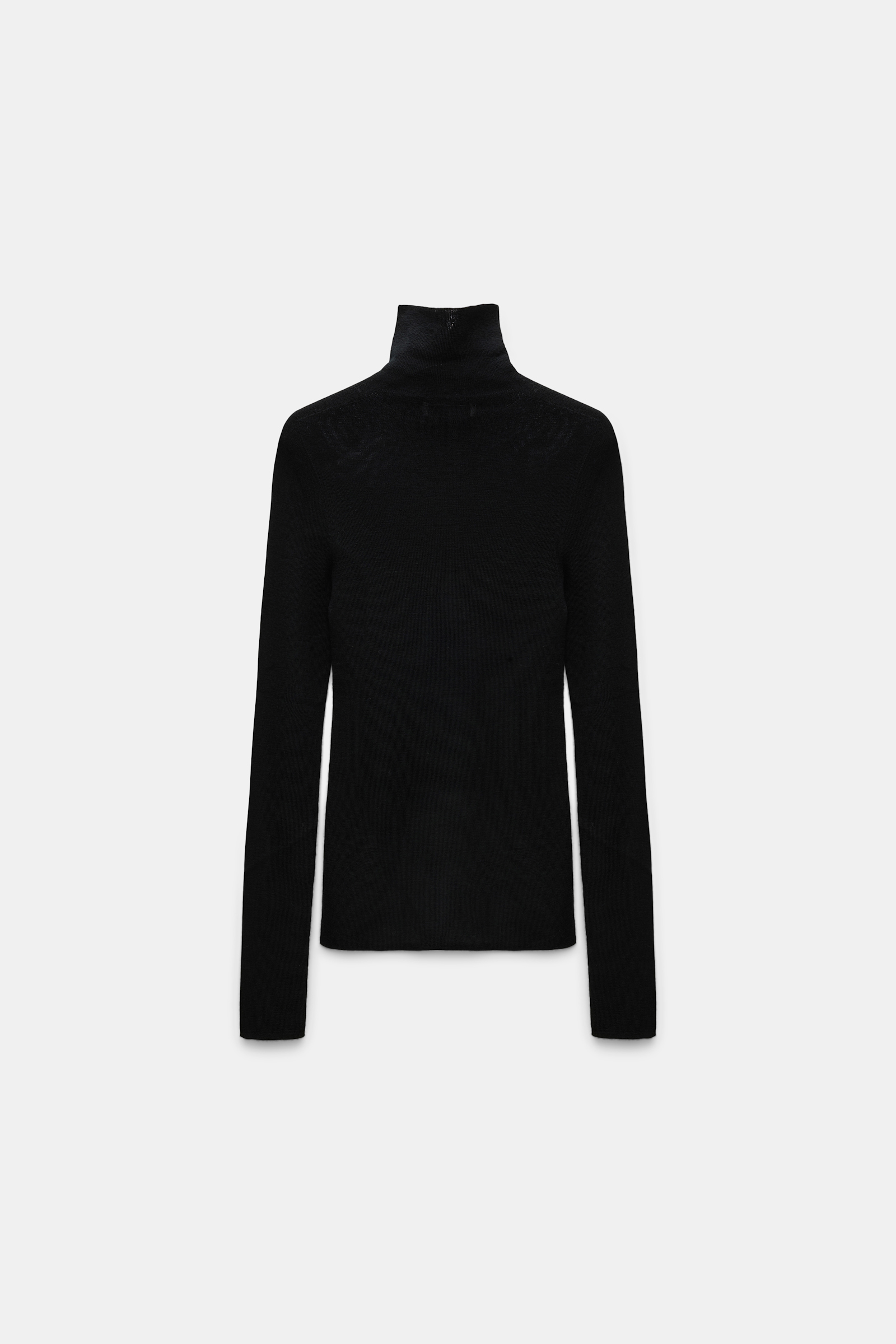 Dorothee Schumacher Rollkragenpullover aus Merino pure black
