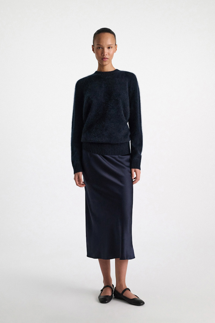 Dorothee Schumacher Merino-cashmere pullover dark navy