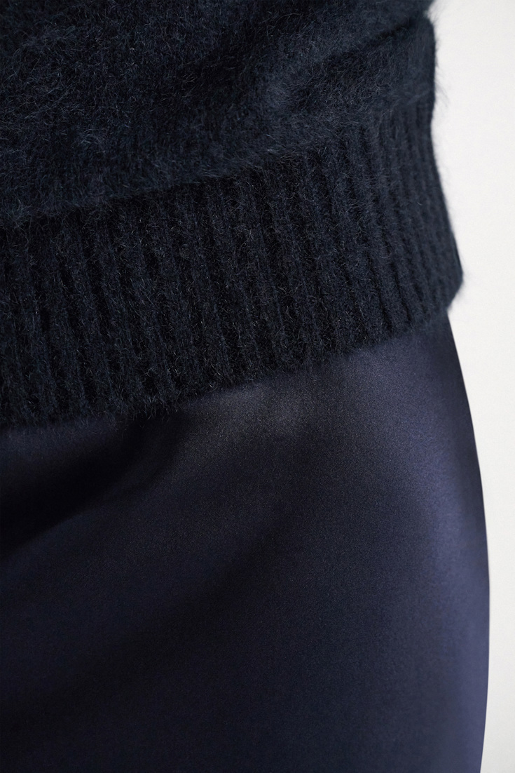 Dorothee Schumacher Merino-cashmere pullover dark navy