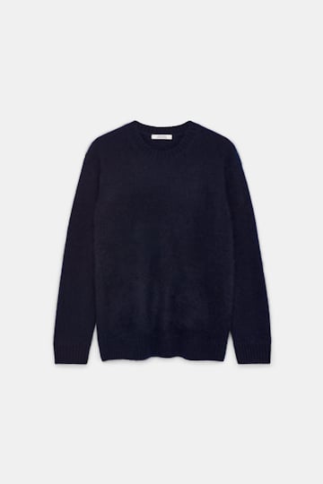 Dorothee Schumacher Merino-cashmere pullover dark navy