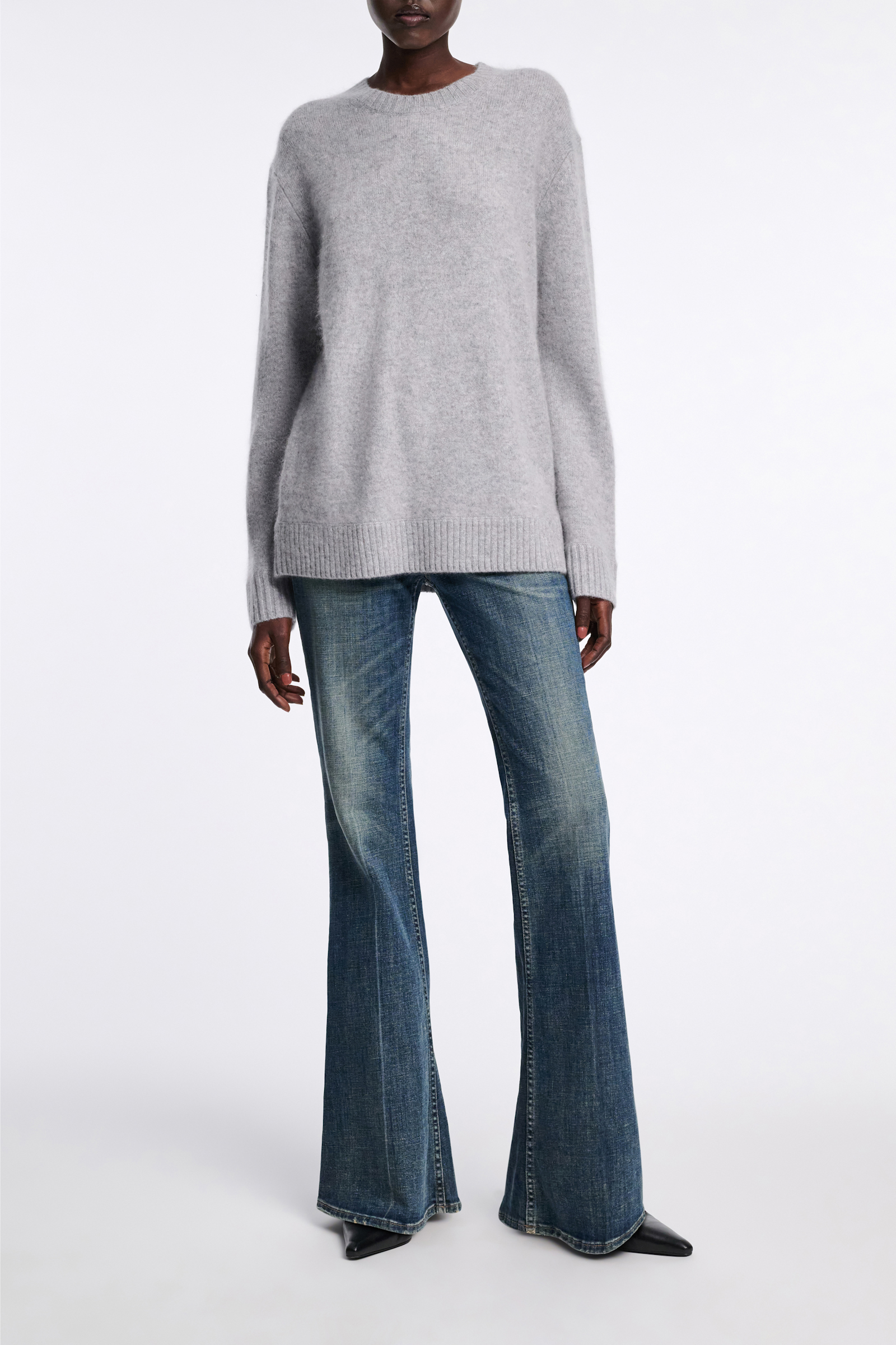 Dorothee Schumacher Merino-cashmere pullover medium grey