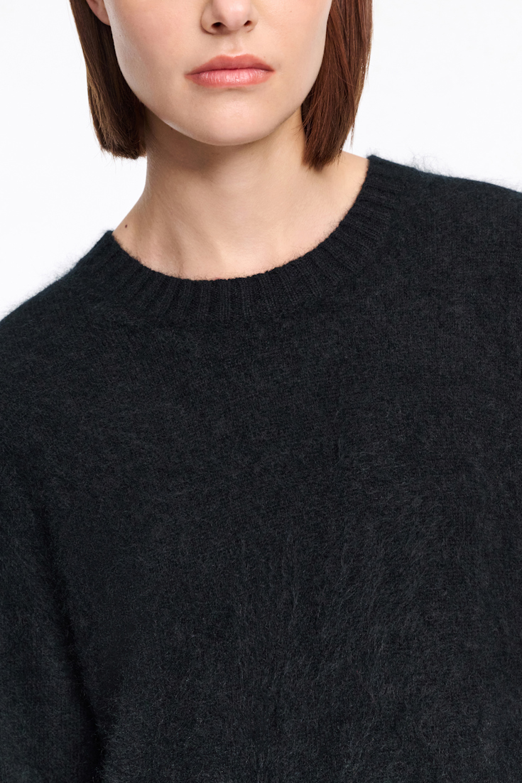 Dorothee Schumacher Merino-cashmere pullover pure black