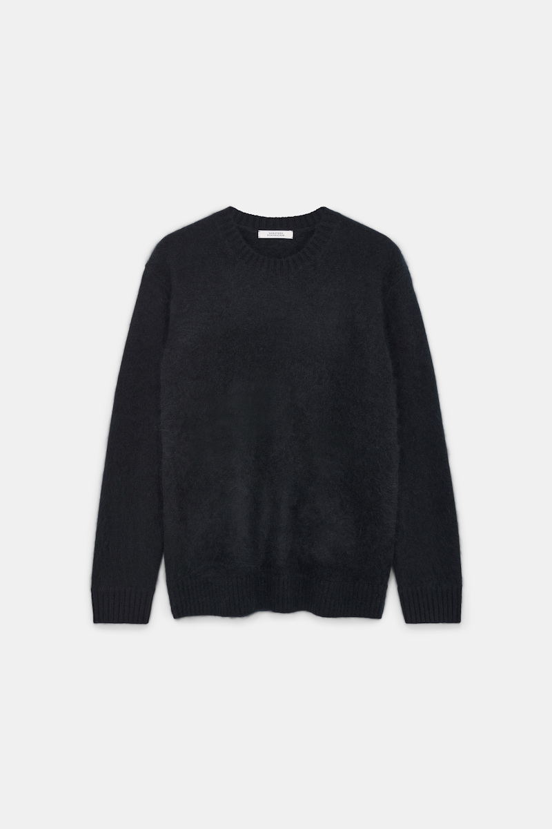 Dorothee Schumacher Women's Black Merino-Cashmere Pullover Medium