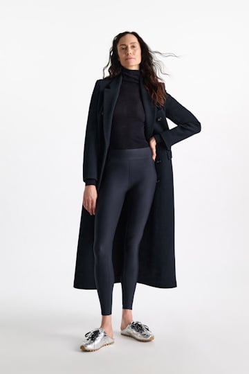 Dorothee Schumacher Leggings mit Seiteneinsatz dark navy