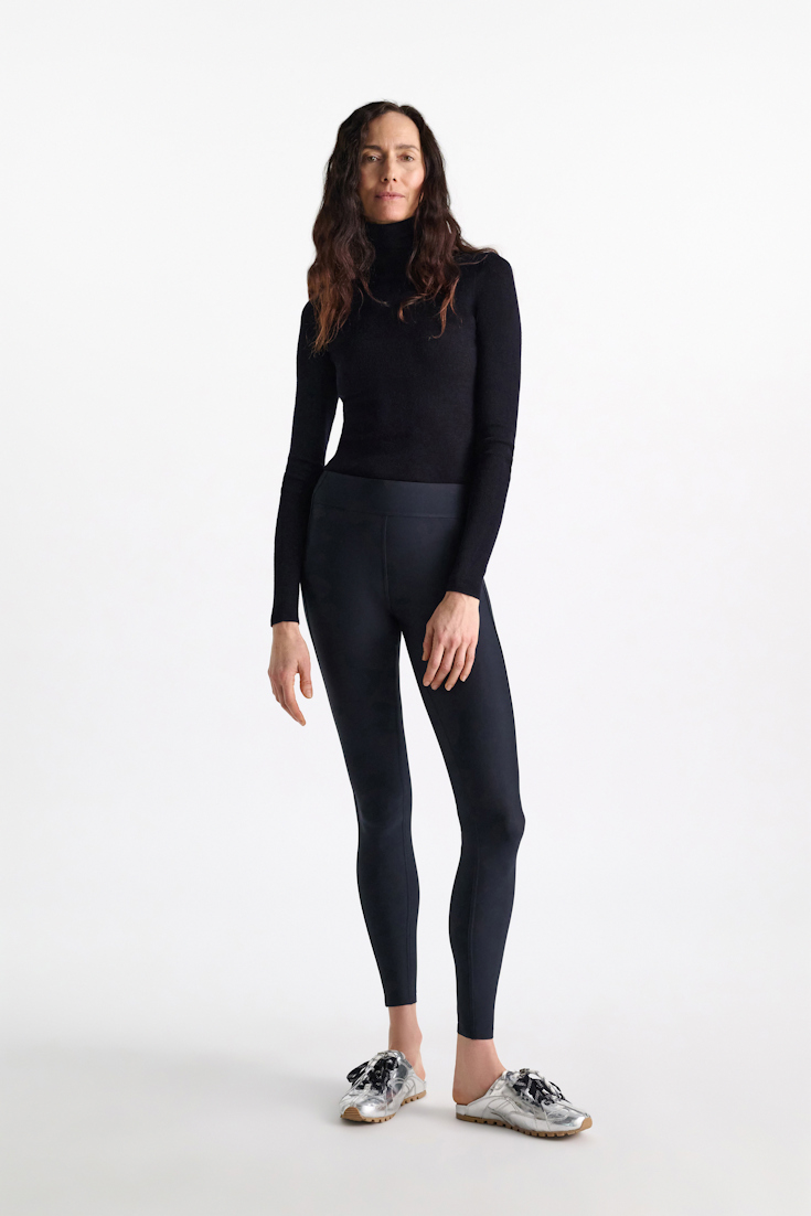 Dorothee Schumacher Leggings with side panels dark navy