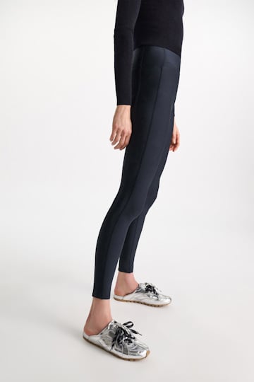 Dorothee Schumacher Leggings mit Seiteneinsatz dark navy
