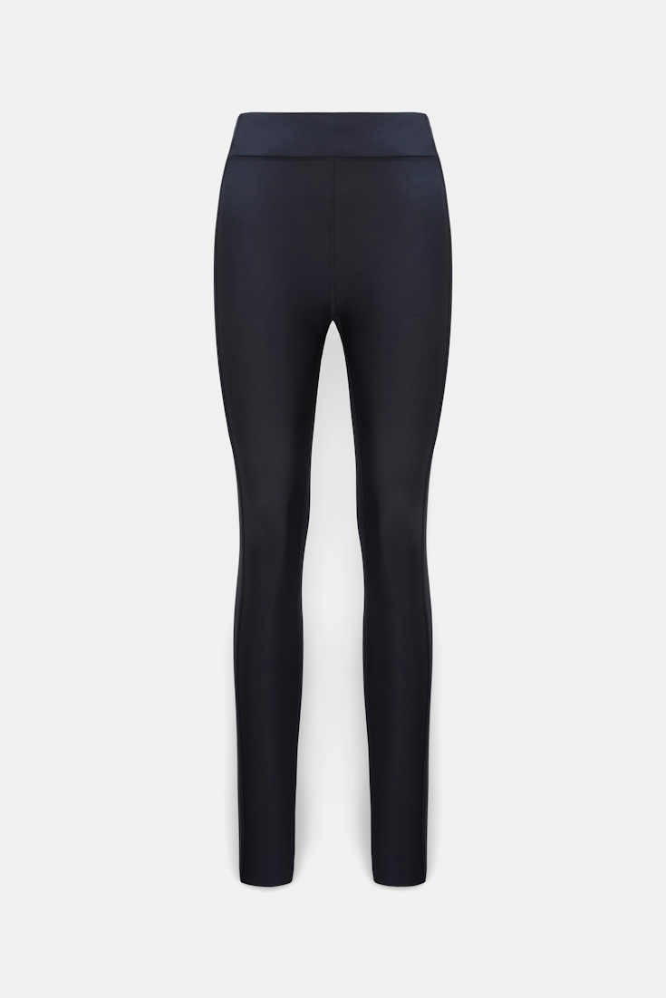 Dorothee Schumacher Leggings with side panels dark navy