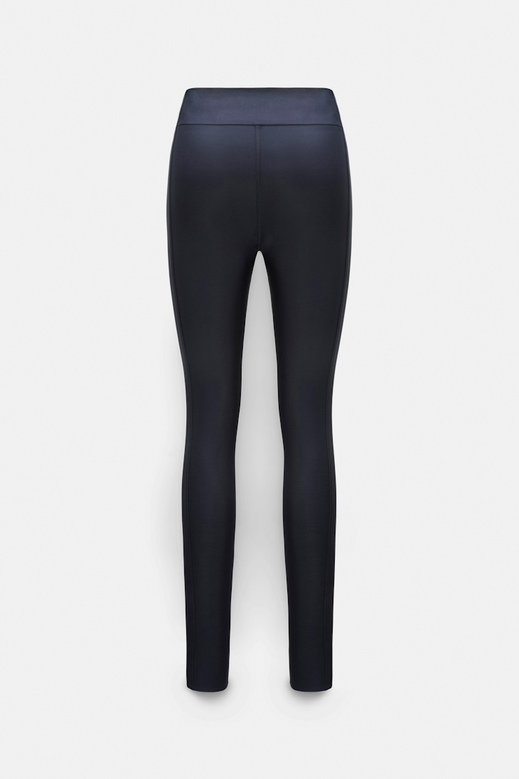 Dorothee Schumacher Leggings with side panels dark navy