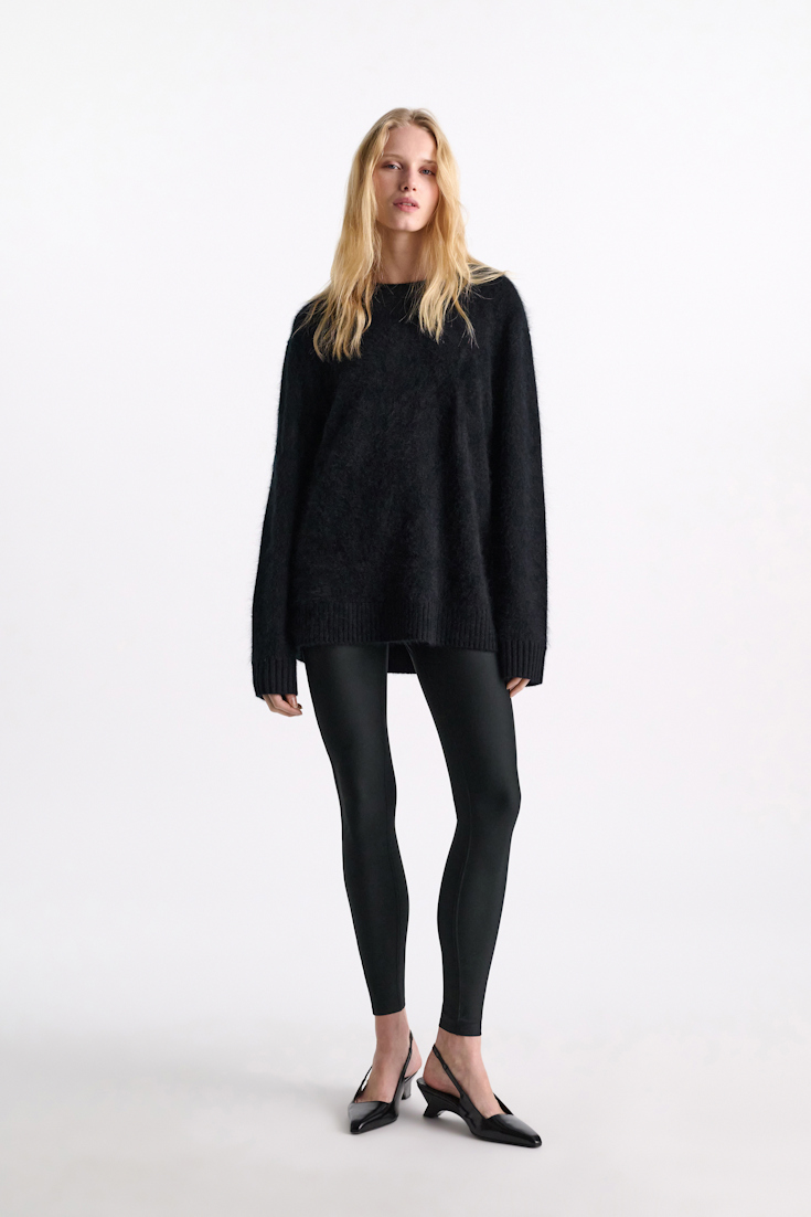 Dorothee Schumacher Leggings with side panels pure black