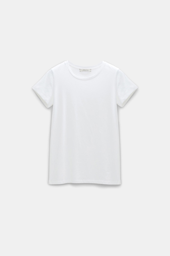 Dorothee Schumacher Classic cotton-jersey T-shirt camellia white