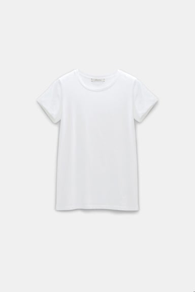 Dorothee Schumacher Classic cotton-jersey T-shirt camellia white