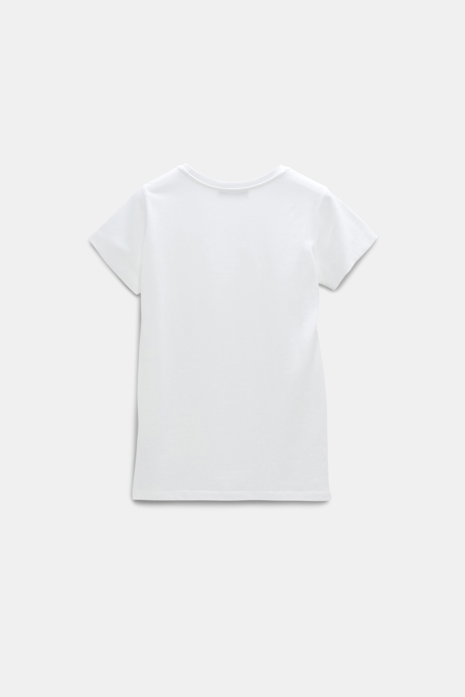 Dorothee Schumacher T-Shirt mit Rundhalsausschnitt camellia white