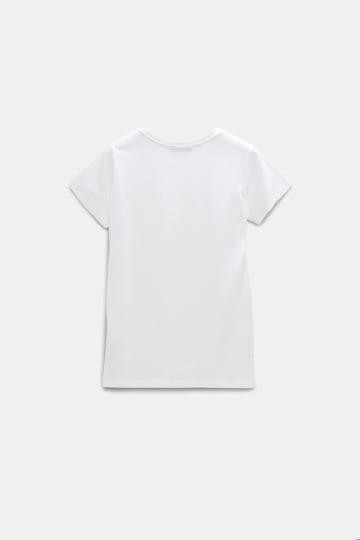 Dorothee Schumacher T-Shirt mit Rundhalsausschnitt camellia white