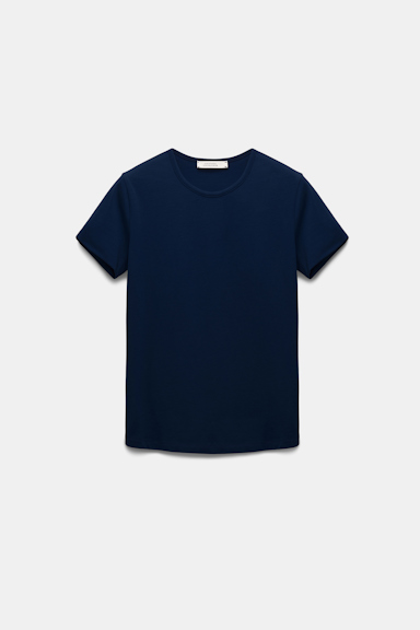 Dorothee Schumacher Classic cotton-jersey T-shirt true navy