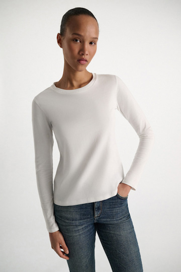 Dorothee Schumacher Langarmshirt camellia white