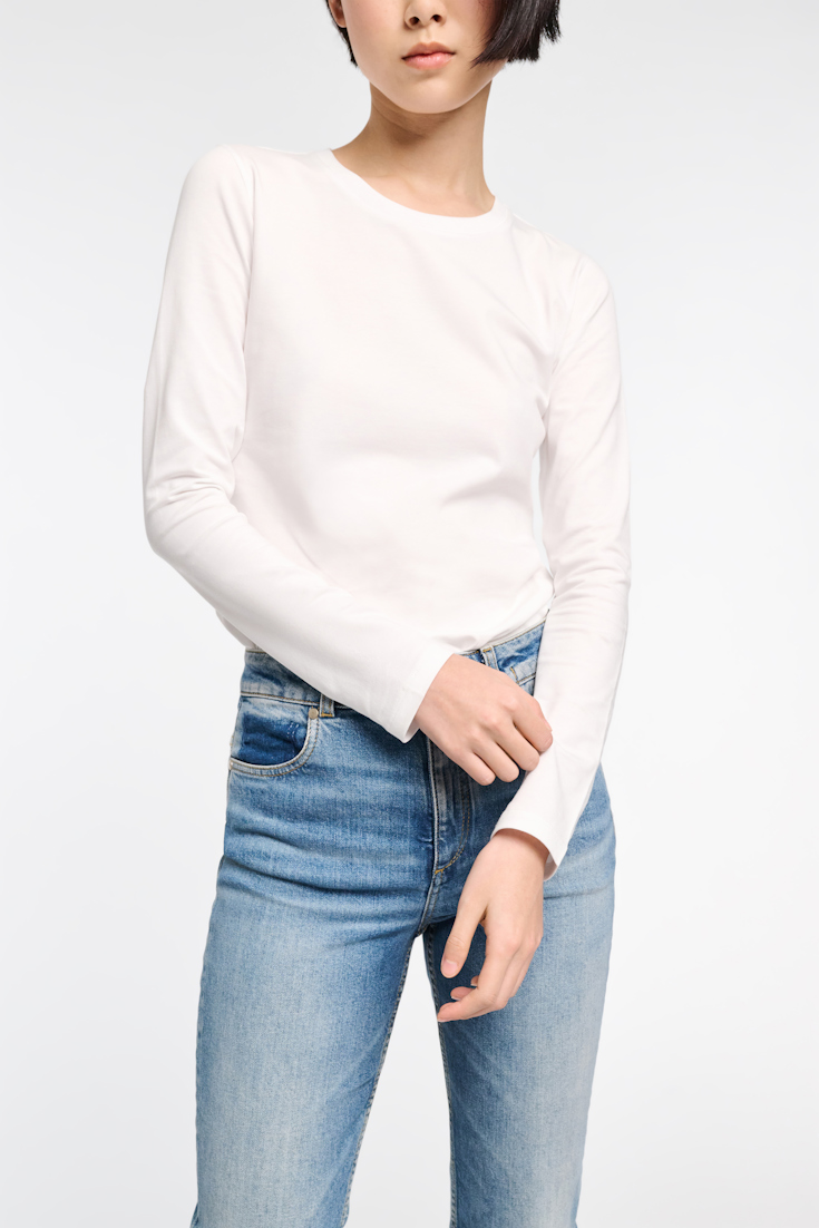 Dorothee Schumacher Langarmshirt camellia white