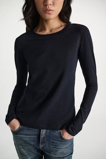 Dorothee Schumacher Langarmshirt true navy