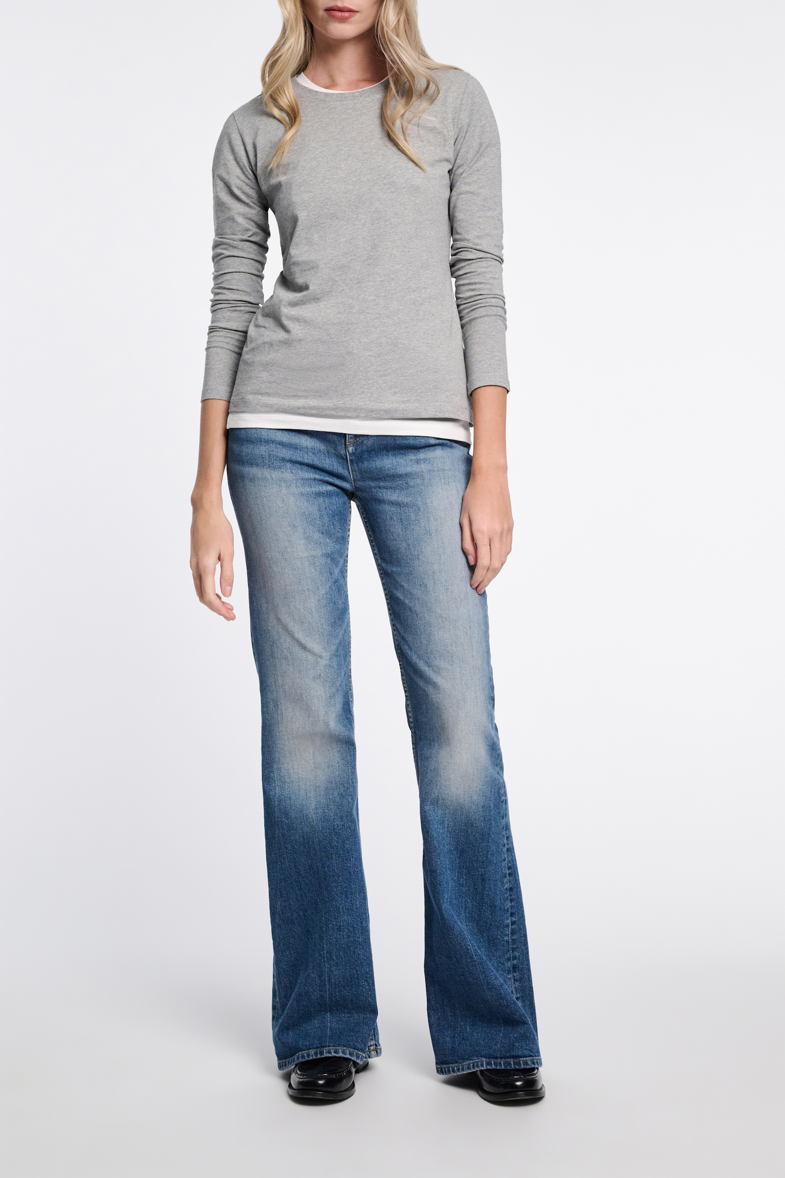Dorothee Schumacher Langarmshirt grey melange