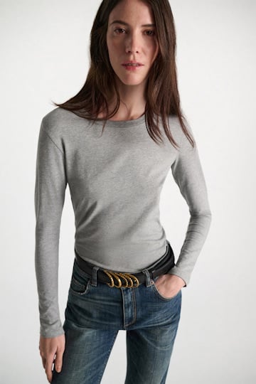 Dorothee Schumacher Long sleeve grey melange