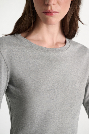 Dorothee Schumacher Long sleeve grey melange