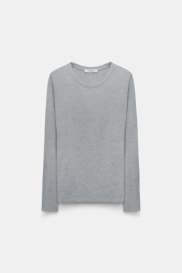 Dorothee Schumacher Langarmshirt grey melange
