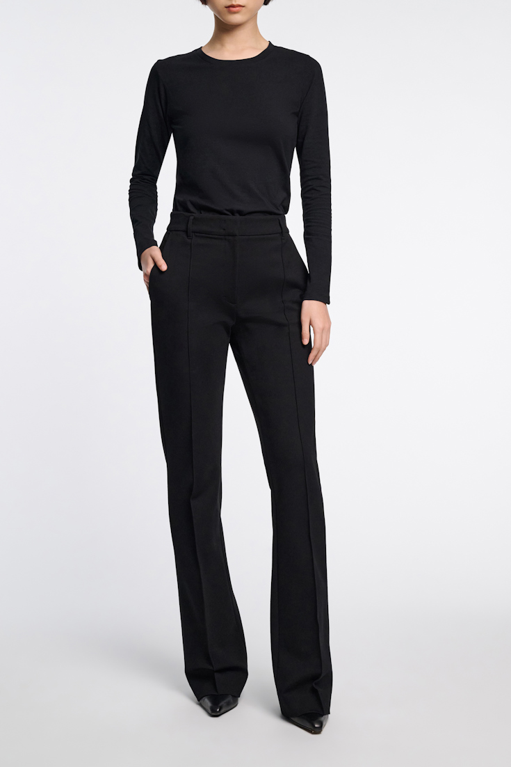 Dorothee Schumacher Langarmshirt pure black