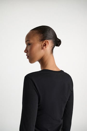 Dorothee Schumacher Langarmshirt pure black