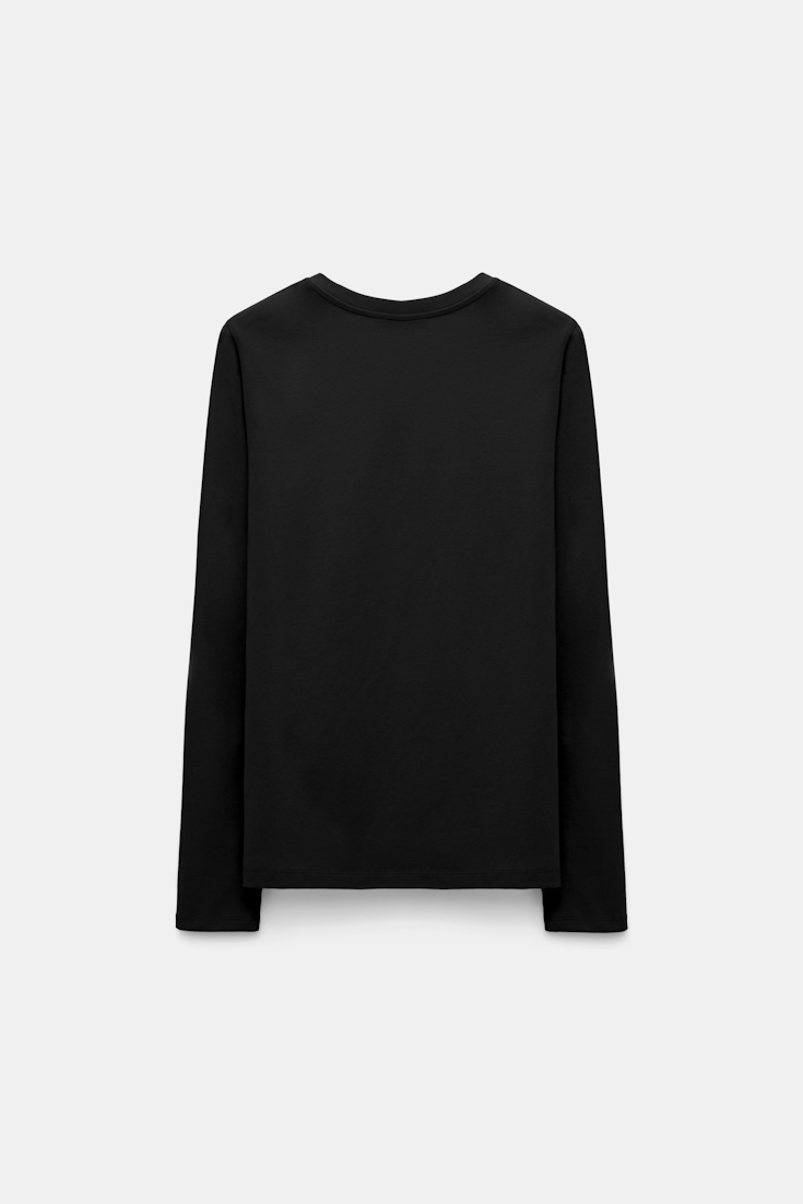 Dorothee Schumacher Langarmshirt pure black