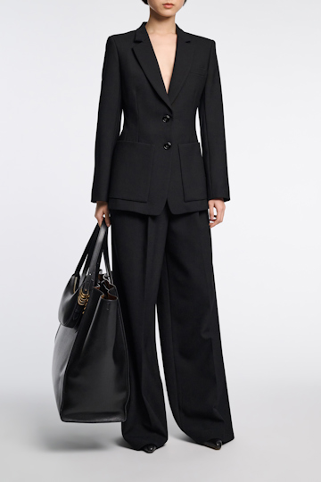 Dorothee Schumacher Hourglass blazer pure black