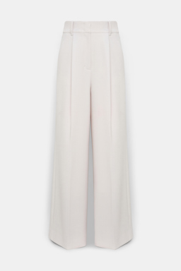 Dorothee Schumacher XL WIDE LEG PLEATED PANTS pearl sand