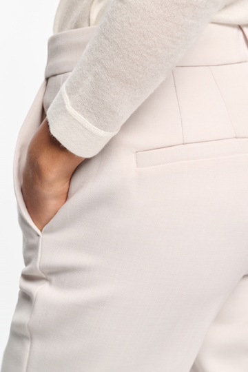 Dorothee Schumacher Tailored cigarette pants pearl sand