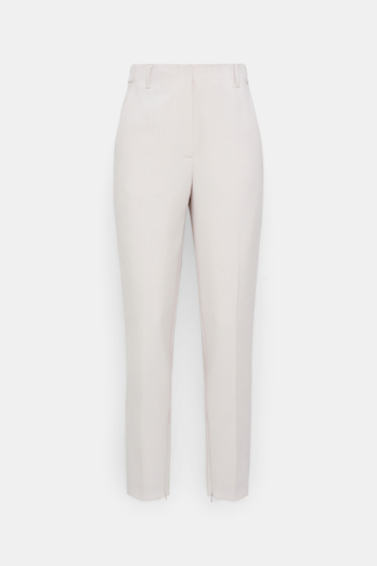 Dorothee Schumacher Zigarettenhose aus Wollmix pearl sand