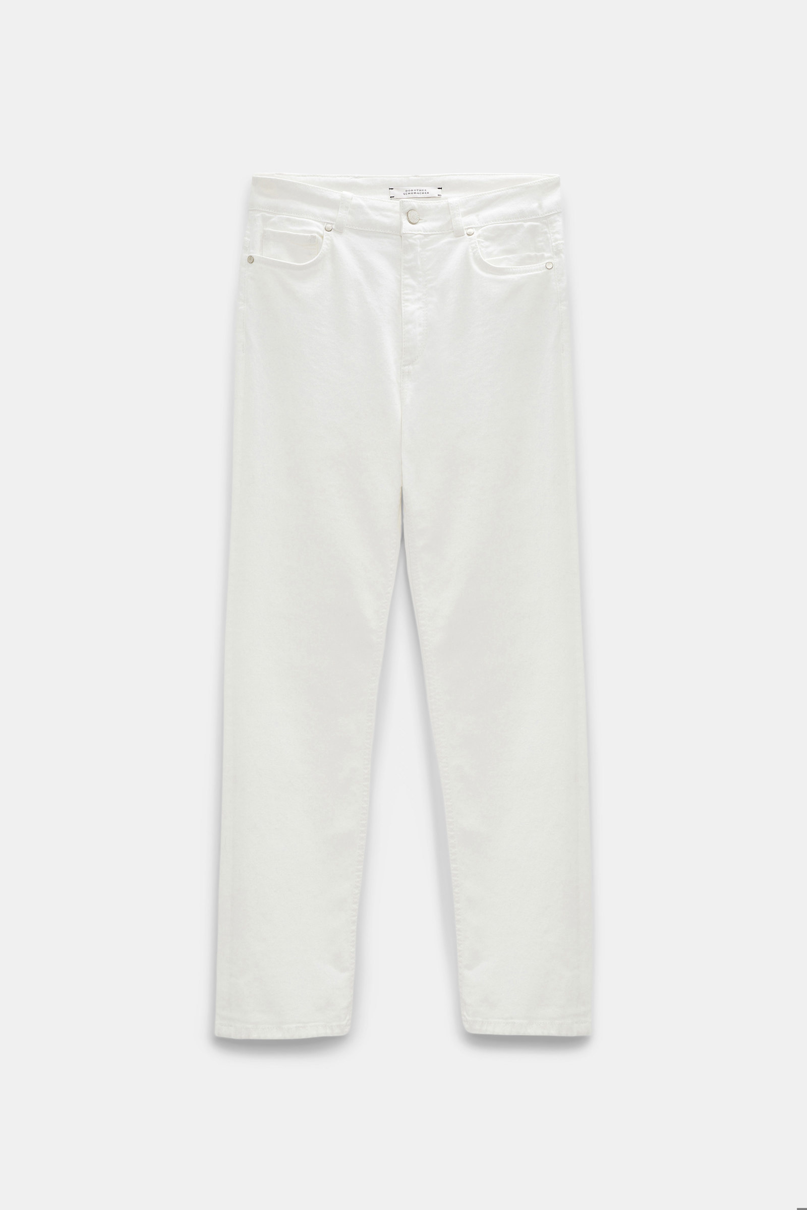 Dorothee Schumacher CROPPED JEANS camellia white