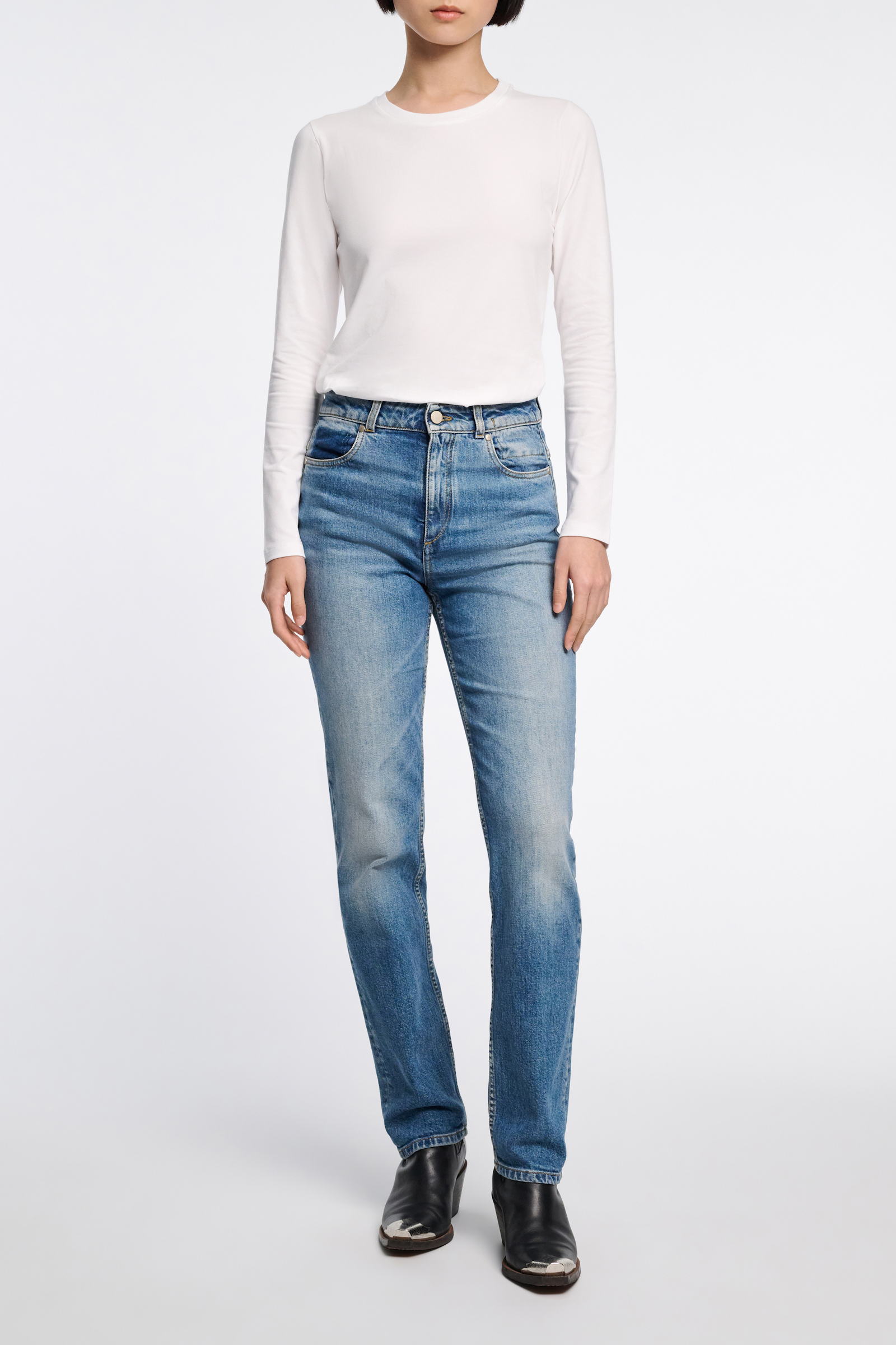 Dorothee Schumacher CROPPED JEANS denim blue