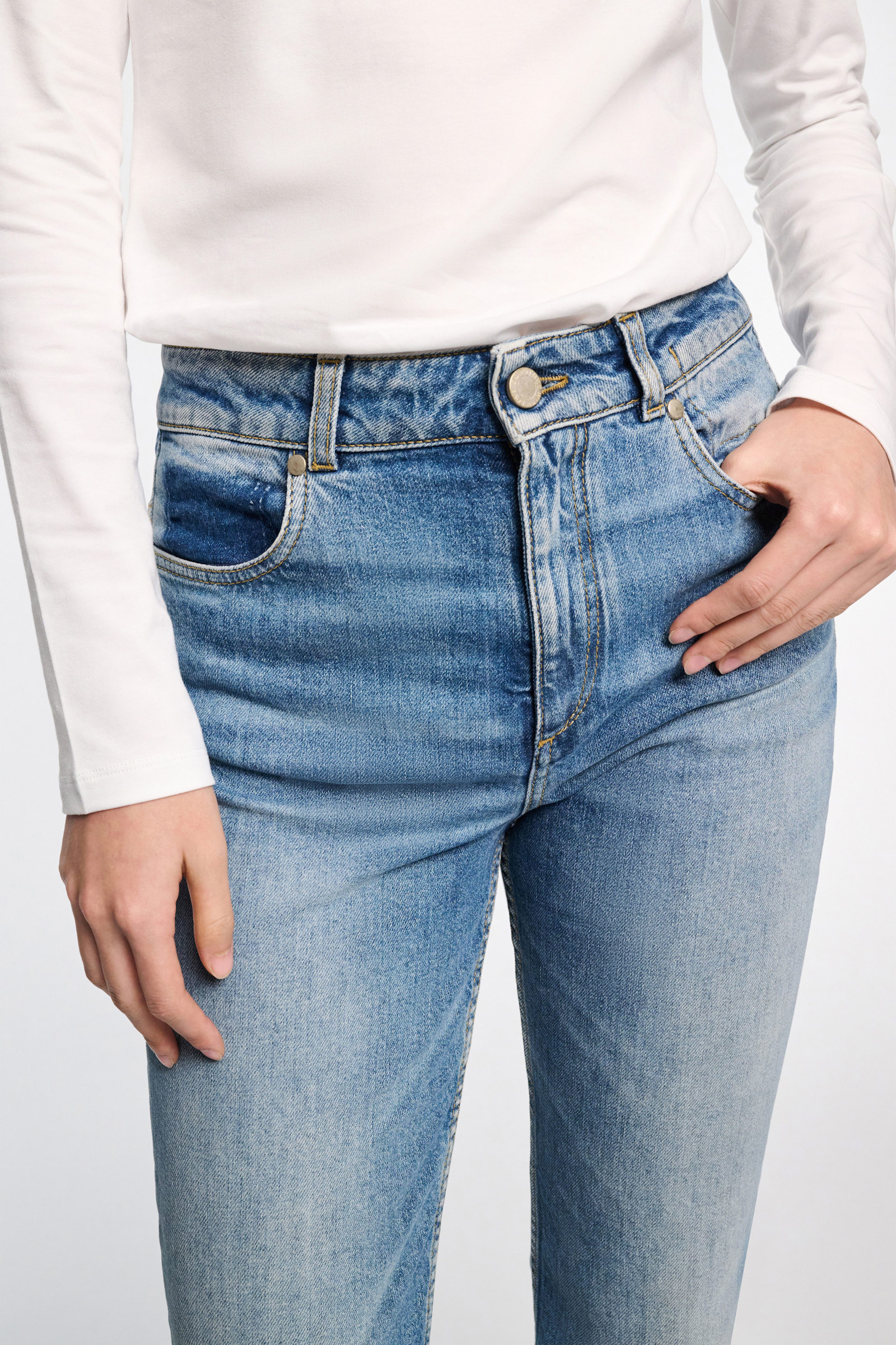 Dorothee Schumacher CROPPED JEANS denim blue