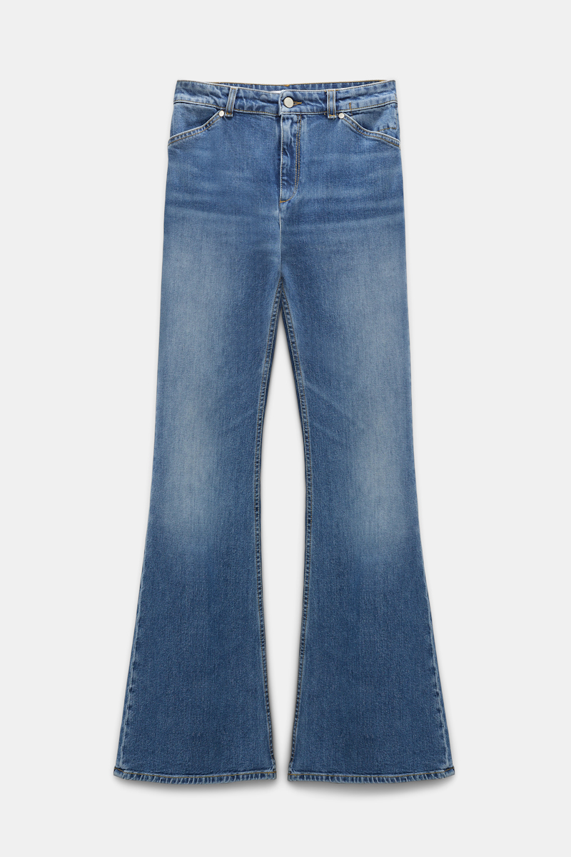 Shop Dorothee Schumacher Flared Jeans In Blue
