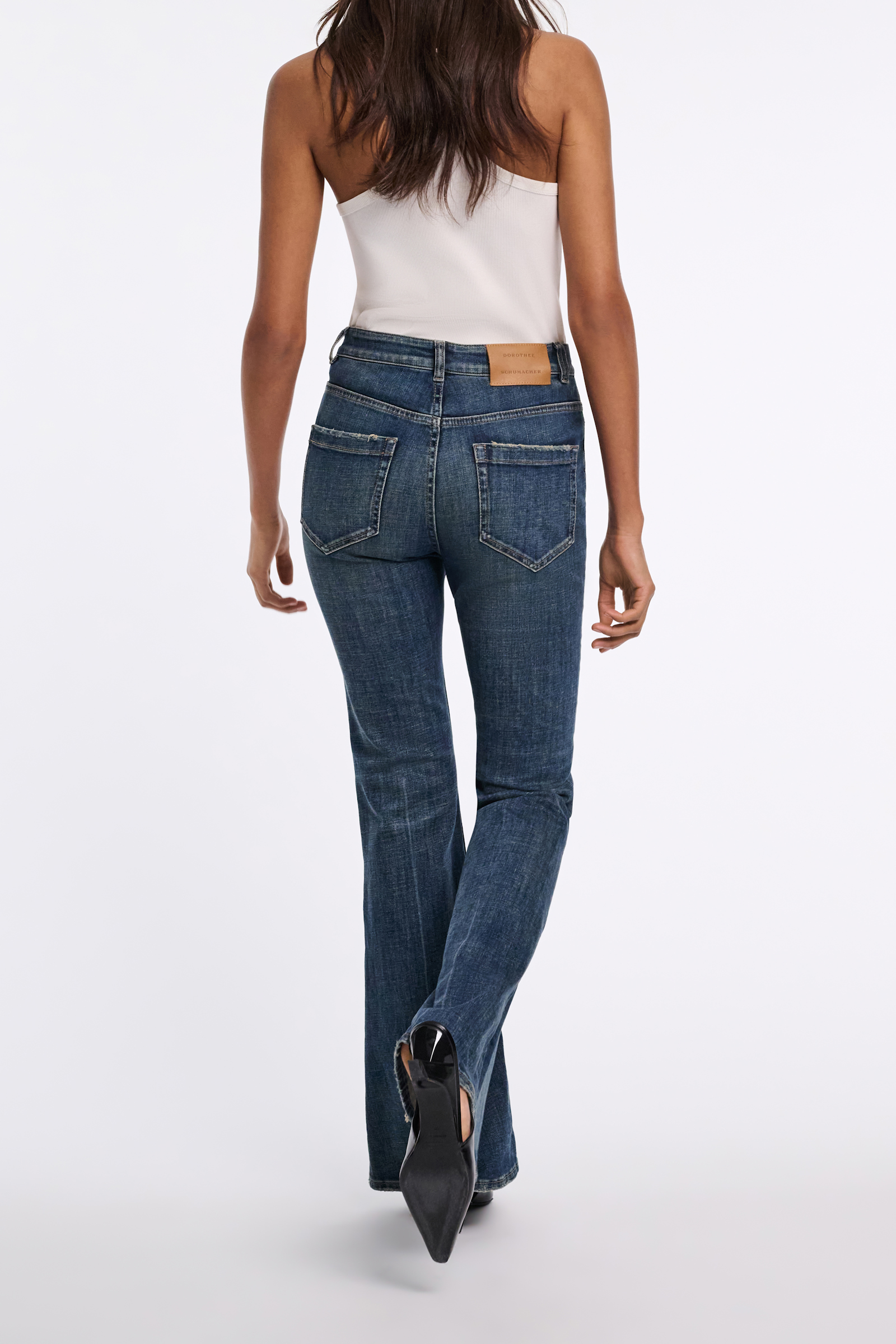 Dorothee Schumacher Flared jeans vintage blue