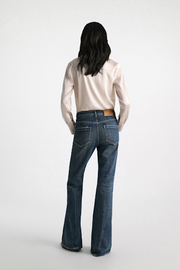 Dorothee Schumacher Flared Jeans vintage blue