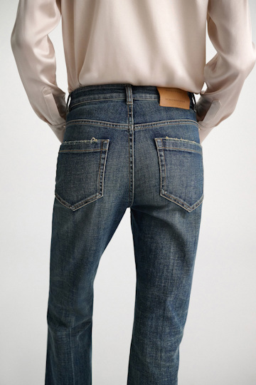 Dorothee Schumacher Flared Jeans vintage blue