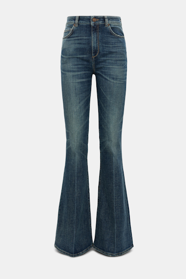Dorothee Schumacher Flared Jeans vintage blue
