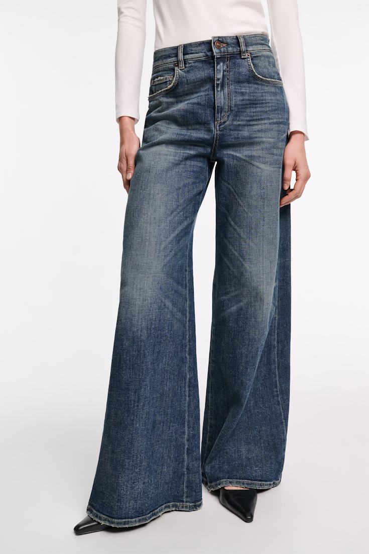 Dorothee Schumacher Wide leg jeans vintage blue